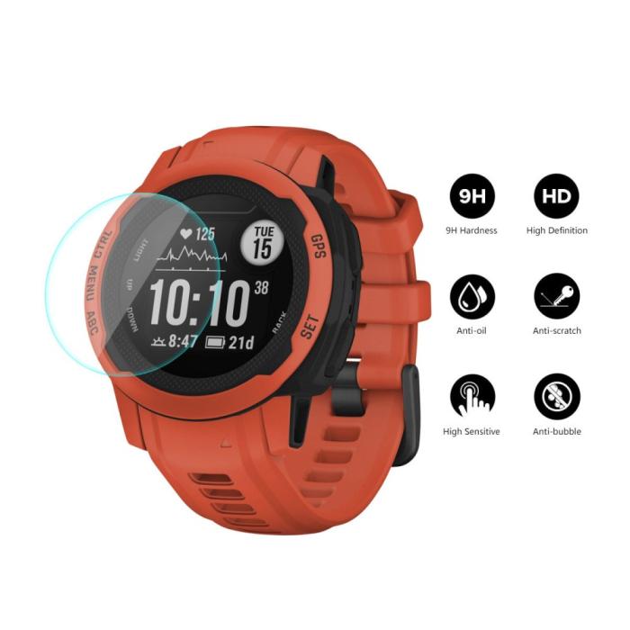 Bild 2, ENKAY ENKAY Garmin Instinct 2 2-PACK Skärmskydd Härdat Glas