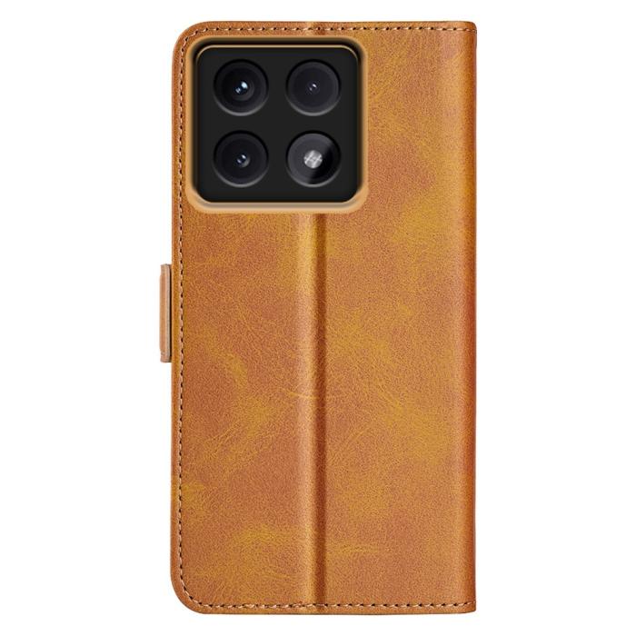 Bild 6,  Xiaomi 14T Pro Plånboksfodral Läder Gul