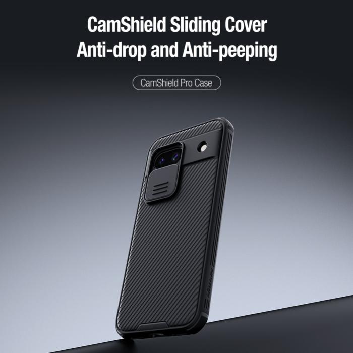 Bild 6, NILLKIN NILLKIN Google Pixel 8A CamShield Pro Skal Blå