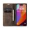 CASEME CASEME iPhone 16 Pro Fodral Flip Retro Läder Brun