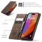 CASEME CASEME iPhone 16 Pro Fodral Flip Retro Läder Brun