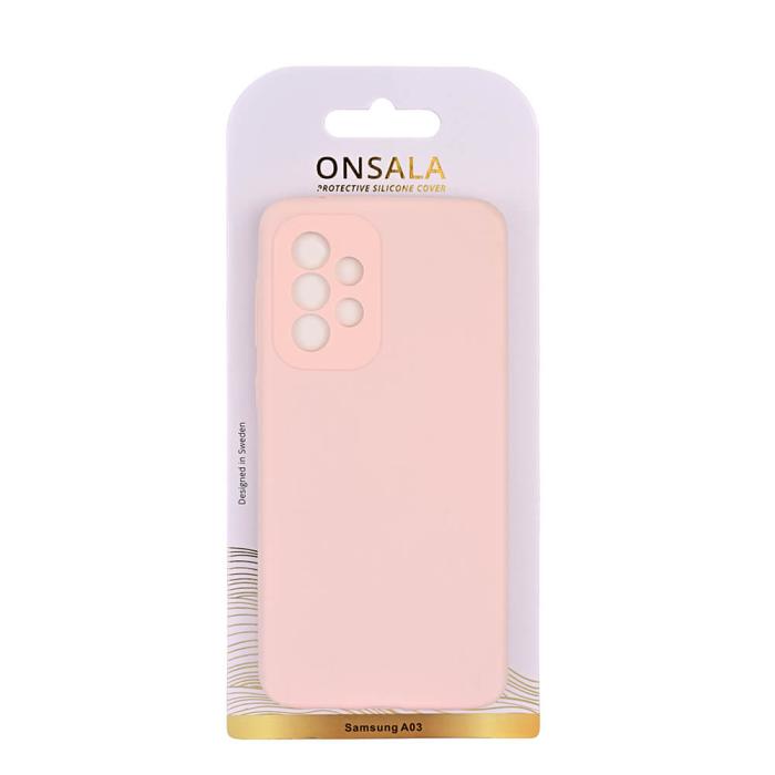 Bild 2, Onsala ONSALA Samsung Galaxy A03 Mobilskal Silikon Kritrosa