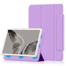  Google Pixel Tablet Fodral 2in1 Magnet Tri-Fold Lila