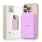 Tech-Protect Tech-Protect 20000 mAh MagSafe Powerbank LifeMag Lila