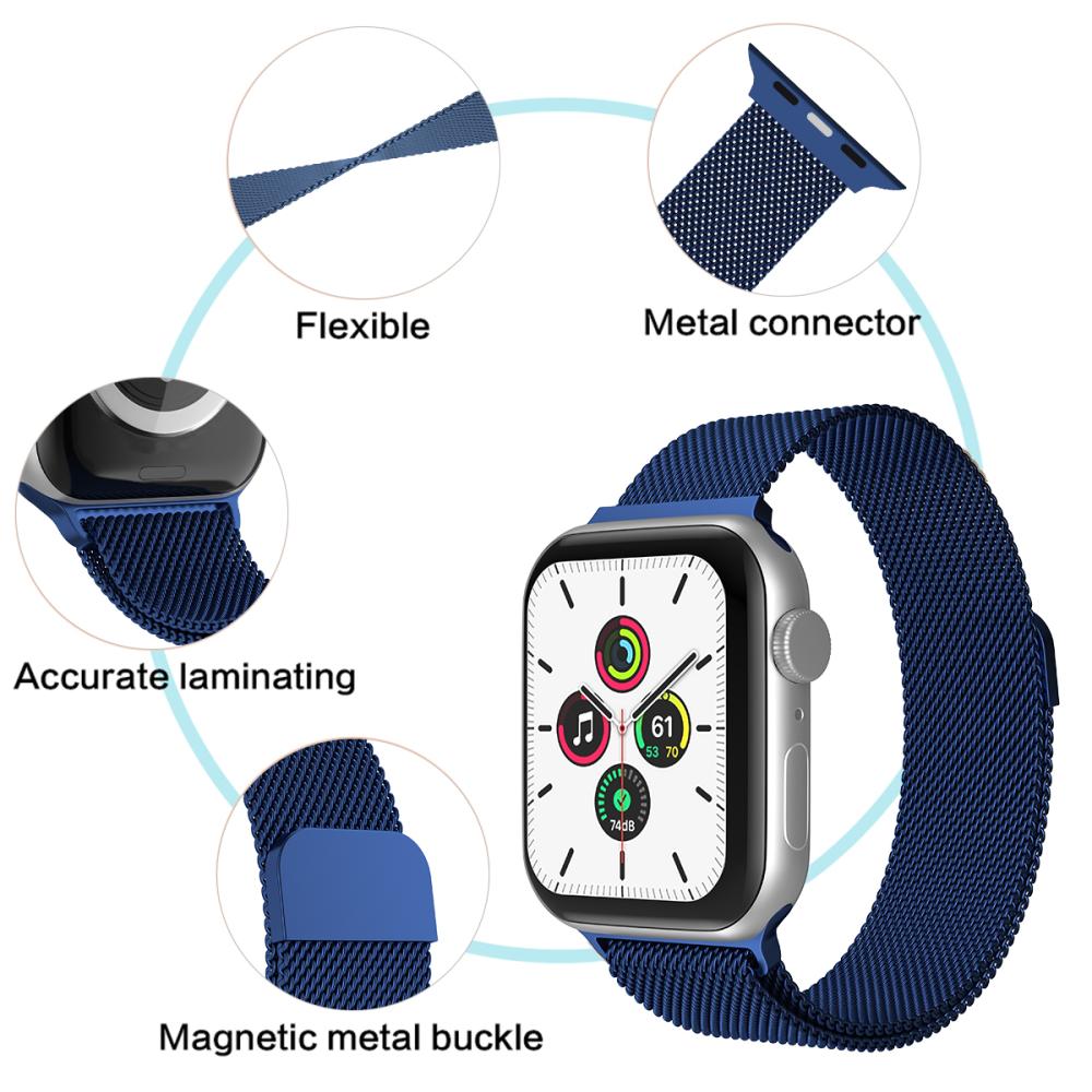 ColorPop ColorPop Milanese Loop Metall Armband Apple Watch 38/40/41/42 mm