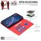 BINFEN BINFEN iPhone Air Fodral RFID Splicing Color Röd