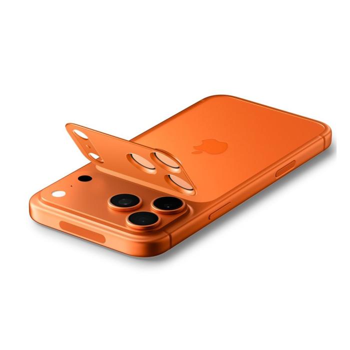 Bild 4, Spigen Spigen iPhone 17 Pro Linsskydd Optik Pro GLAS.tR 