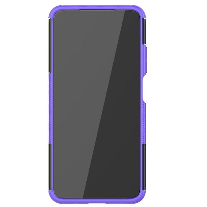 Bild 4,  Xiaomi Redmi 9T - Ultimata Stöttåliga Skalet med Stöd - Lila