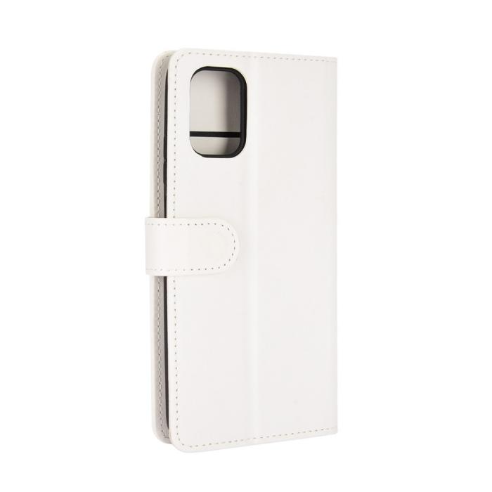 Bild 4,  Xiaomi Redmi 9T - Crazy Horse Läder Fodral - Vit
