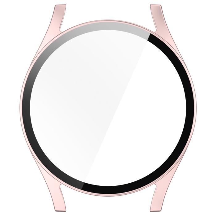Bild 4,  Galaxy Watch 7 40 mm Skal Med Skärmskydd Ljus Rosa