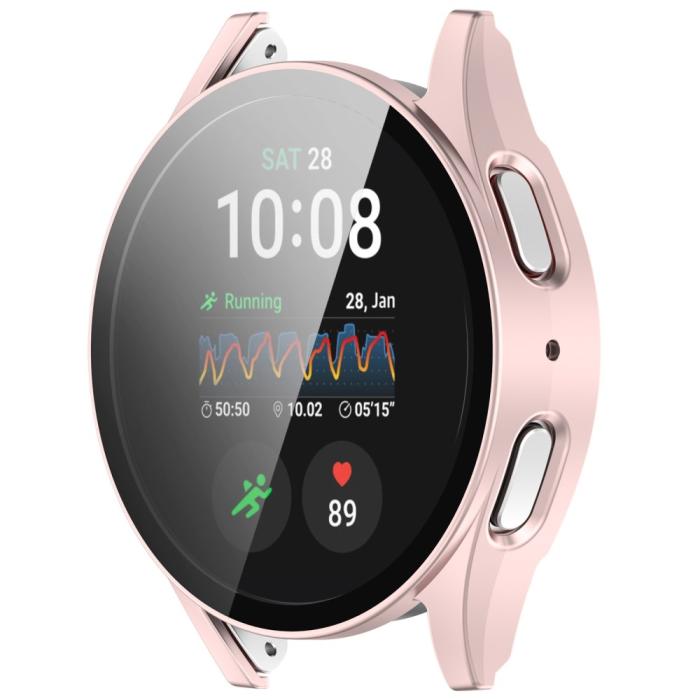 Bild 5,  Galaxy Watch 7 40 mm Skal Med Skärmskydd Ljus Rosa