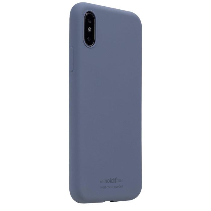 Bild 2, holdit holdit iPhone X/Xs Mobilskal Silikon Pacific Blue