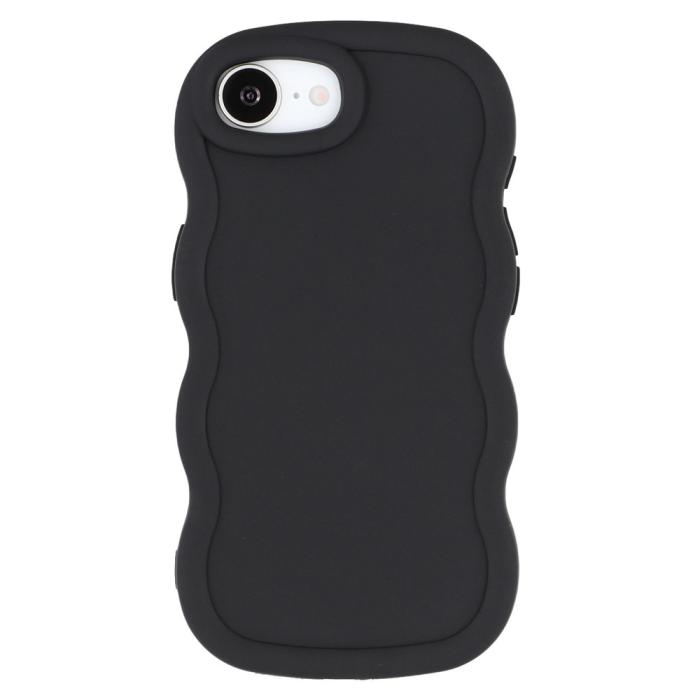 Bild 3,  iPhone 17e / 16e Mobilskal Wavy Svart
