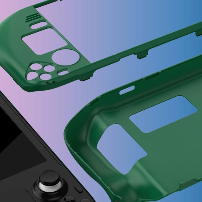 Bild 6,  Skyddande Skal Till Steam Deck/OLED Med Kickstand Militär Grön