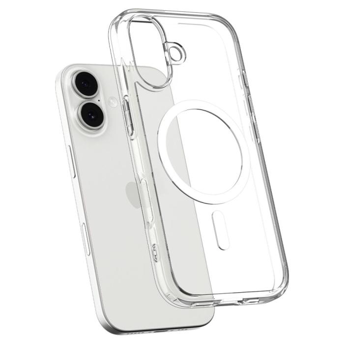 Bild 5, Spigen Spigen iPhone 17 Skal MagSafe Ultra Hybrid Transparent/Vit