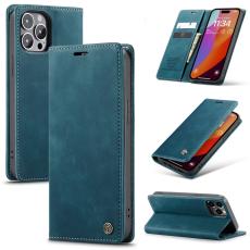 CASEME CASEME iPhone 16 Pro Fodral Flip Retro L&auml;der Bl&aring;