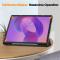  Lenovo Idea Tab Pro Fodral Tri-Fold Läder Mörk Blå