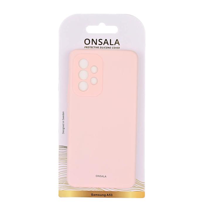 Bild 2, Onsala ONSALA Samsung Galaxy A53 Mobilskal Silikon Kritrosa