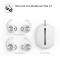 AHASTYLE AHASTYLE AirPods 2/1 2-PACK Öronpluggar Silikon Storlek S Vit