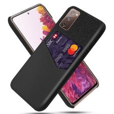 KSQ Samsung Galaxy S20 FE - KSQ Skal Med Kortfack - Svart