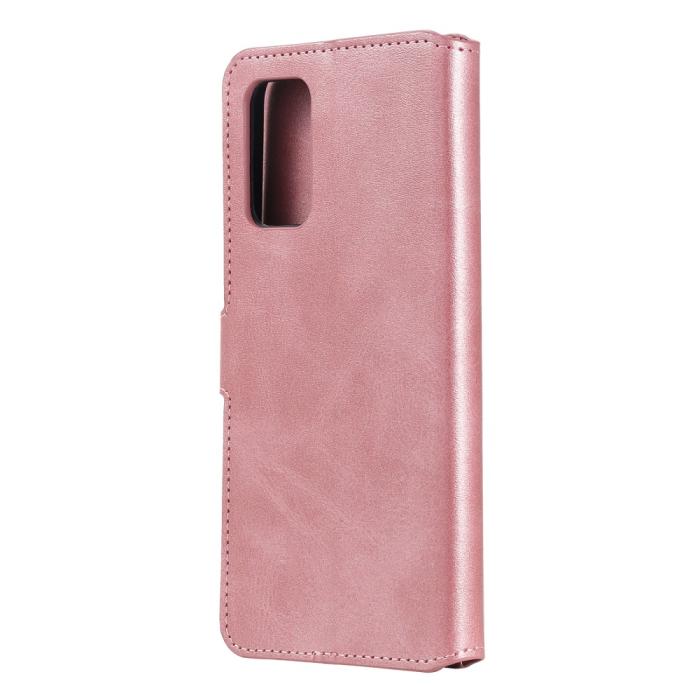 Bild 3,  Xiaomi Redmi 9T - Solid Läder Fodral - Roséguld