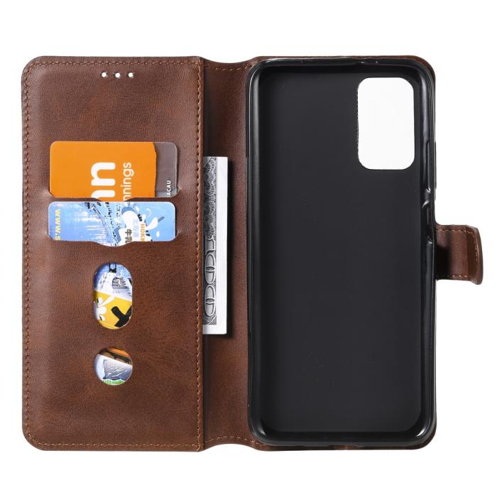Bild 4,  Xiaomi Redmi 9T - Solid Läder Fodral - Brun