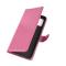  Samsung Galaxy A21s - Litchi Plånboksfodral - Rosa