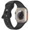 ColorPop Silikon Armband Butterfly Apple Watch 42/41/40/38 mm (M/L) Svart