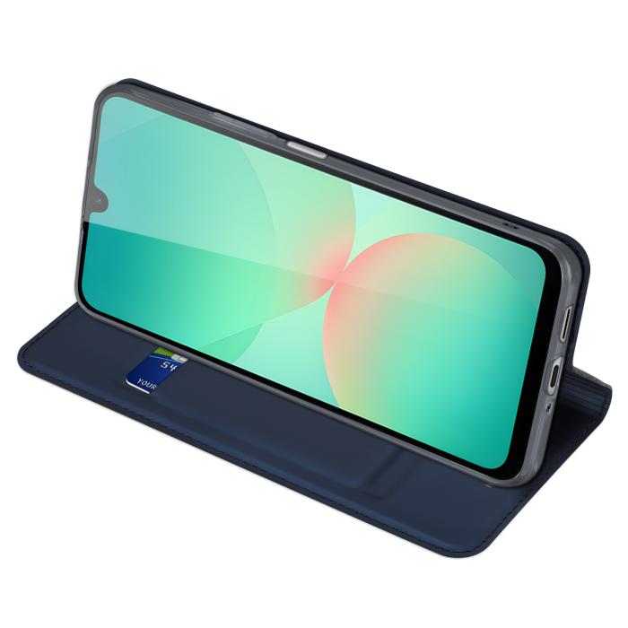 Bild 4, DUX DUCIS DUX DUCIS Samsung Galaxy A27 5G Fodral Skin Pro Läder Blå