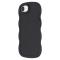  iPhone 17e / 16e Mobilskal Wavy Svart