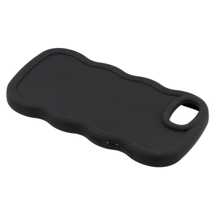 Bild 5,  iPhone 17e / 16e Mobilskal Wavy Svart