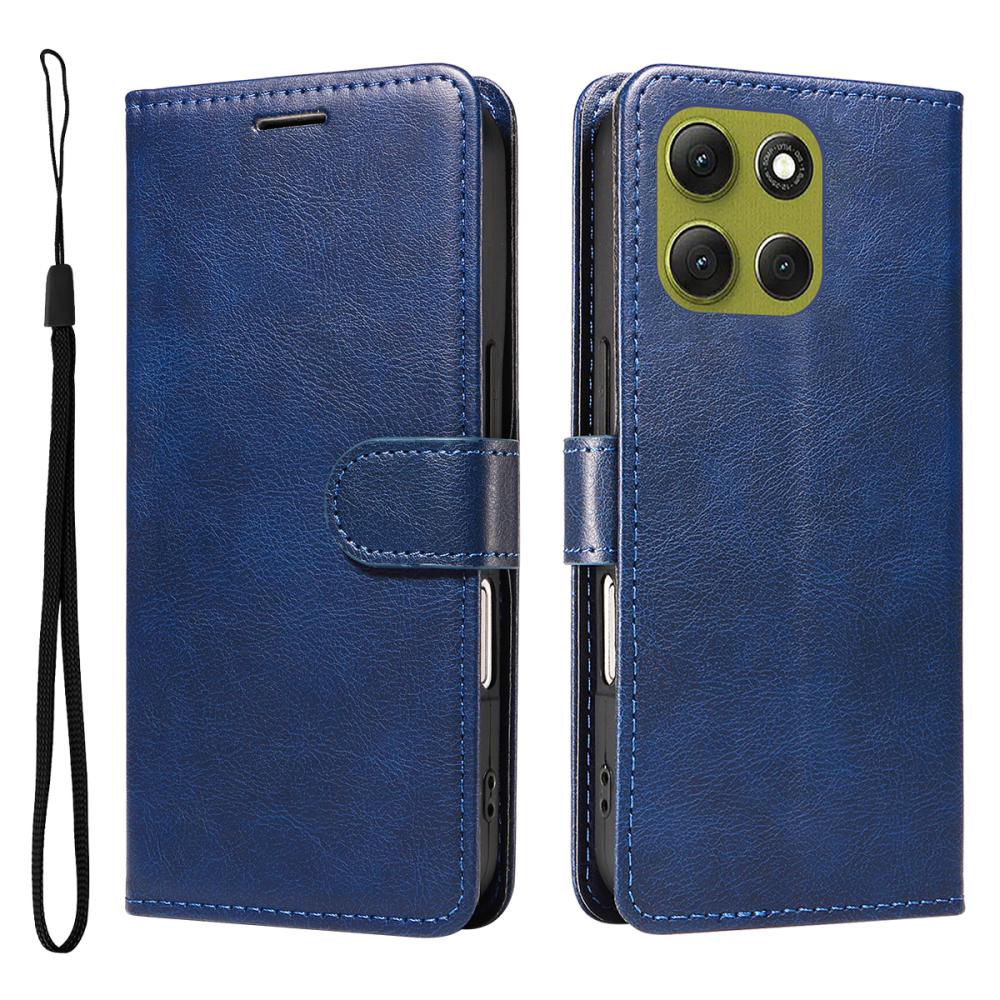  Motorola Moto G86 Power / G86 5G Fodral Läder Blå