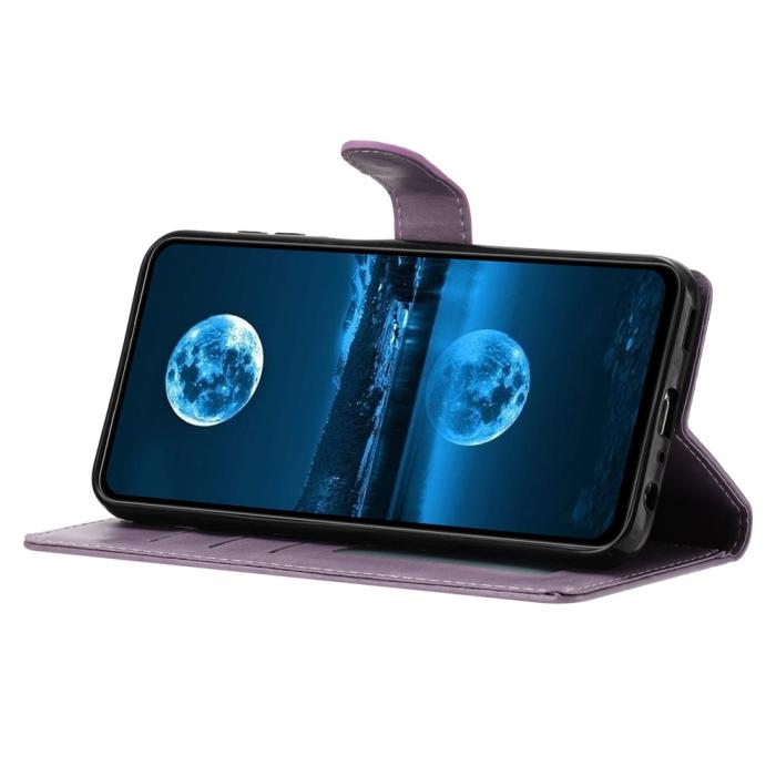 Bild 2,  Xiaomi 15T Fodral Läder Lila