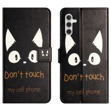  Samsung Galaxy A35 5G Fodral Med Tryck Dont Touch Katt
