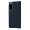  Sony Xperia 5 III Fodral Skin Touch Läder Blå