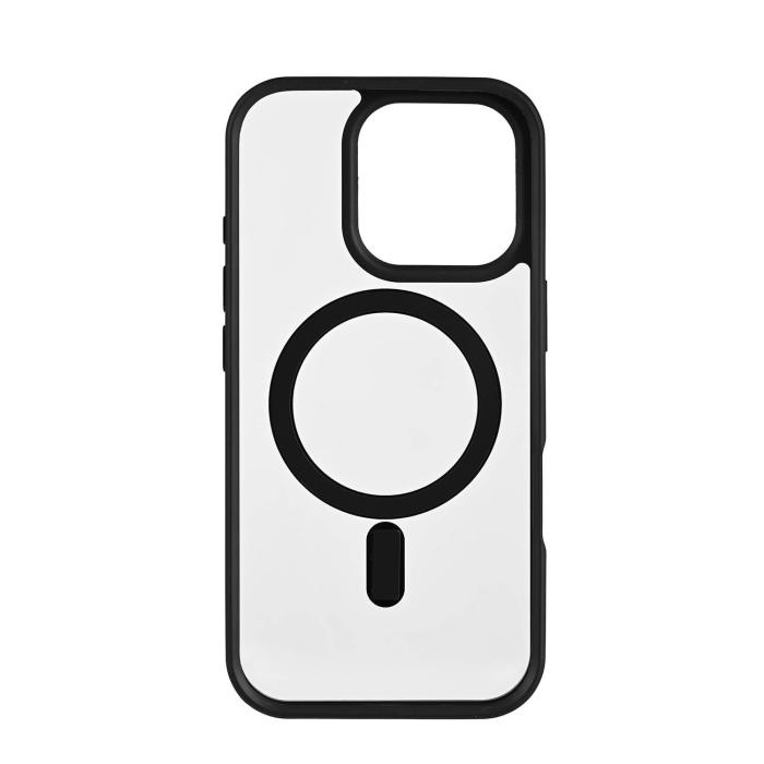 Bild 2, Onsala Onsala iPhone 16 Pro Mobilskal Bumper MagSafe Svart/Transparent