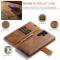 DG.MING DG.MING Galaxy S25 Ultra 2in1 Magnet Fodral / Skal Brun