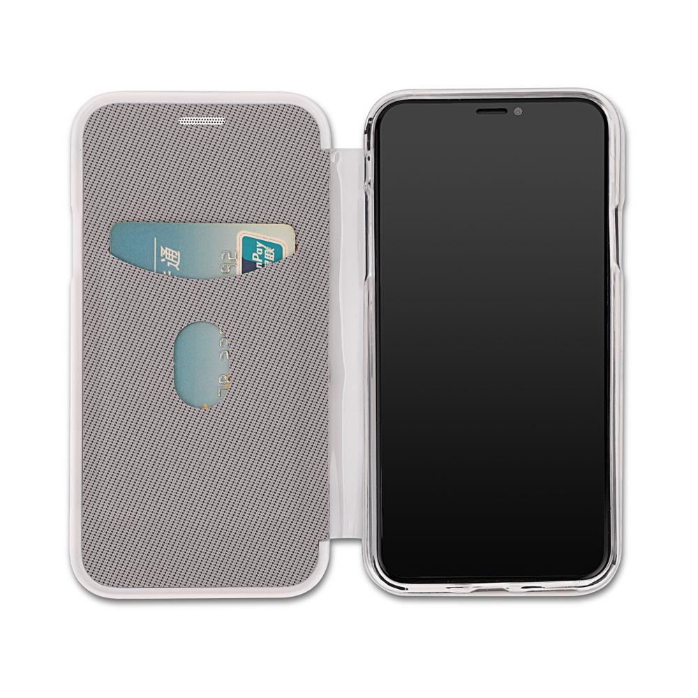  iPhone X/Xs Plånboksfodral - Marble White