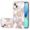  iPhone 15 Skal Marmor Ring Krona