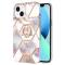  iPhone 15 Skal Marmor Ring Krona