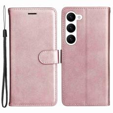  Samsung Galaxy S23 Plus Fodral L&auml;der Ros&eacute;guld