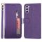  Samsung Galaxy S23 Plus Fodral Multifunktionell Lila