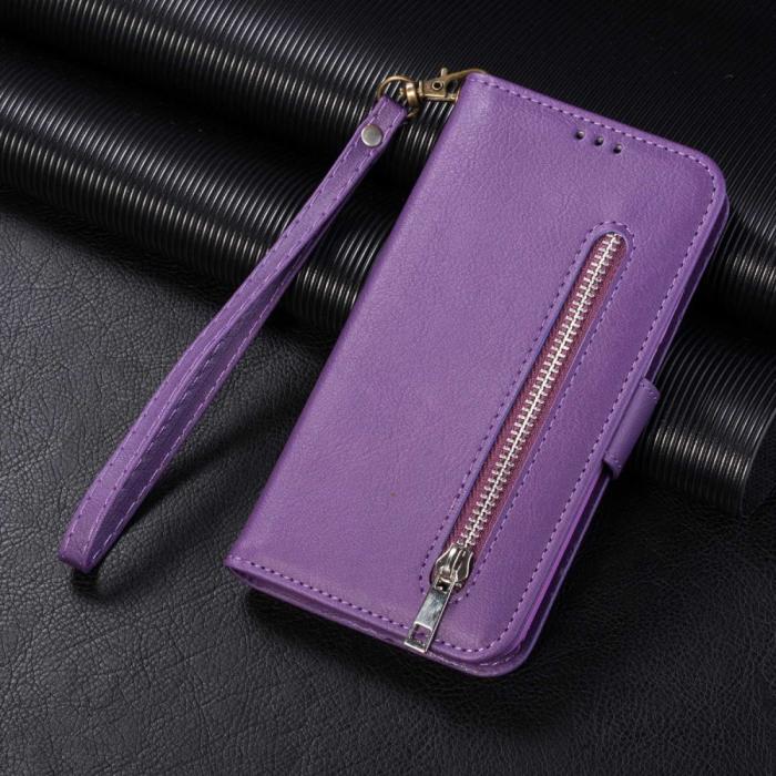 Bild 4,  Samsung Galaxy S23 Plus Fodral Multifunktionell Lila