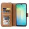  Samsung Galaxy A07 Fodral Multifunktionellt Läder Brun