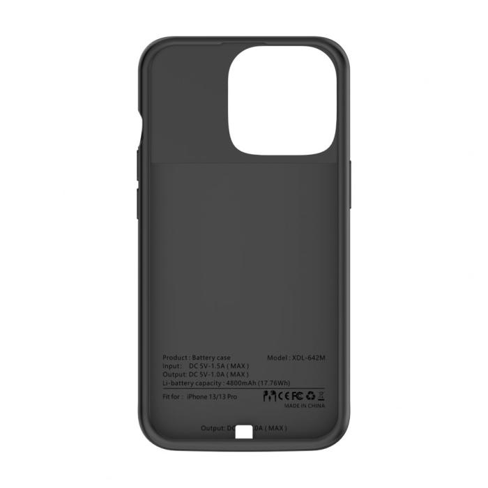 Bild 6, Tech-Protect Tech-Protect 4800 mAh Powercase iPhone 13 / 13 Pro Svart