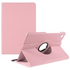  Samsung Galaxy Tab A8 10.5 (2021) Fodral 360&deg; Rotation Ljus Rosa