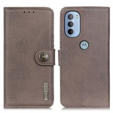 KHAZNEH KHAZNEH Motorola Moto G31 / G41 Fodral L&auml;der Khaki