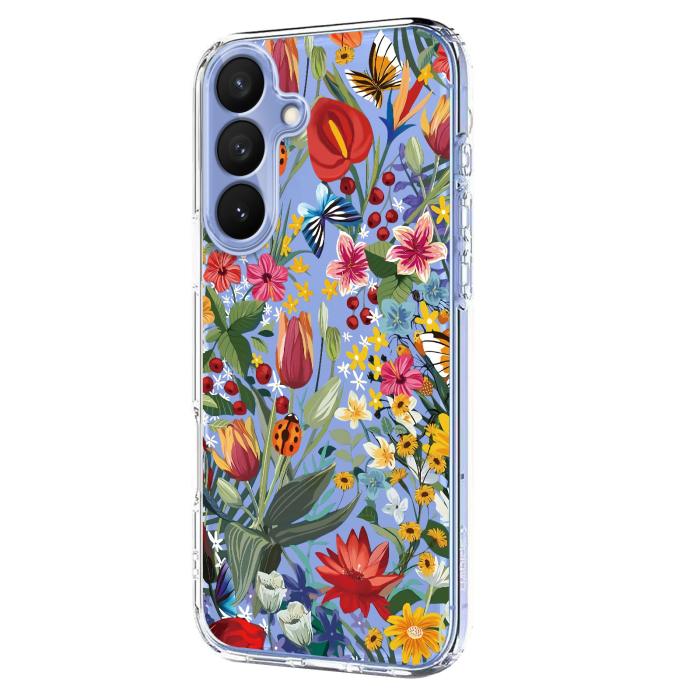 Bild 2,  Samsung Galaxy S26 Plus Skal TPU Med Tryck Blommor