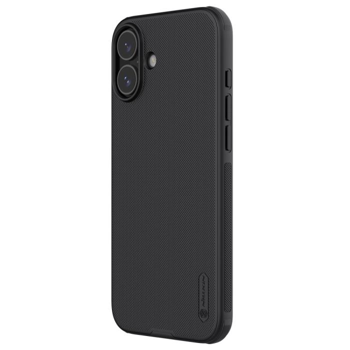 Bild 2, NILLKIN NILLKIN iPhone 16 Skal Frosted Shield Pro Svart