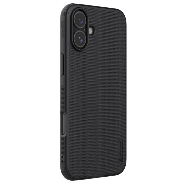 Bild 3, NILLKIN NILLKIN iPhone 16 Skal Frosted Shield Pro Svart
